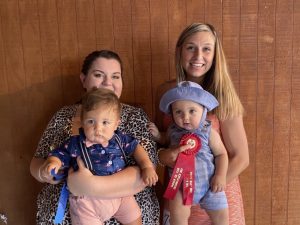 DeKalb Fair Baby Show: Boys (7-9 months) Winner:.Wyatt Samuel Beale (left), 9 month old son of Ivan and Olivia Beale of Smithville. Runner-up: Chandler Chase Bain (right), 8 month old son of Jessica Bain of Smithville