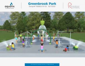 Another possible design for Splash Pad for Green Brook Park