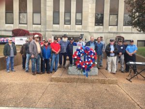 A Veterans Day observance will be held Monday, November 11 at the DeKalb County Complex auditorium sponsored by The American Legion and Ladies’ Auxiliary Post 122. Patriotic music will be featured at 9:30 a.m. by Susan Hinton with the program following at 10 a.m.