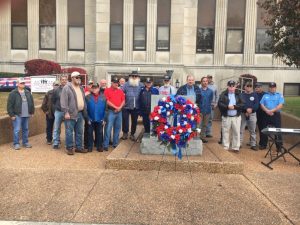 A Veterans Day observance will be held Friday, November 11 at the DeKalb County Complex auditorium sponsored by The American Legion and Ladies’ Auxiliary Post 122. Patriotic music will be featured at 9:30 a.m. by Susan Hinton with the program following at 10 a.m.