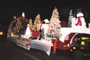 DeKalb Funeral Chapel won 1st place for their entry at the Smithville Christmas Parade