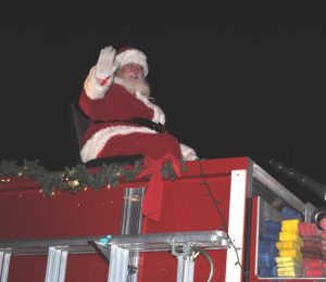 Santa Makes Another Parade Appearance In Alexandria