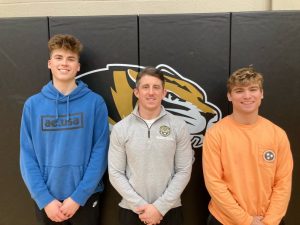 Listen for WJLE’s Tiger Talk program here featuring Tiger Coach John Sanders and Tiger players Robert Wheeler (left) and Nathaniel Crook (right).