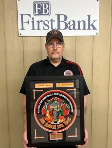 The DeKalb County Volunteer Fire Department’s Liberty Fire Station has repeated as the department’s FirstBank “Station of the Year. Station Commander Bill Brown accepted that award on behalf of the Liberty Station.