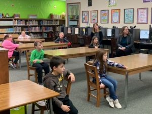 Meghan McLeroy, Chief Statewide Support Officer at the Tennessee Department of Education, stopped in at DeKalb West School Tuesday where she toured the school and met with educators.