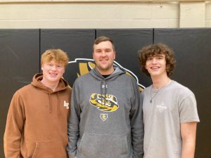 Listen to WJLE’s Tiger Talk Program here featuring DCHS Assistant Tiger Coach Logan Vance with Tigers Jordan Young (left) and Brayden Antoniak (right)