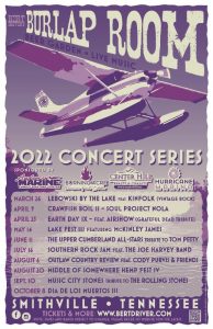 The Burlap Room Concert Series launches with Lebowski By The Lake festival at Bert Driver Nursery in Smithville March 26