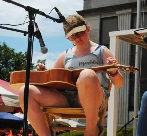 Beginner Winner: Dobro Guitar: First Place- Reagan Brown of Springfield;