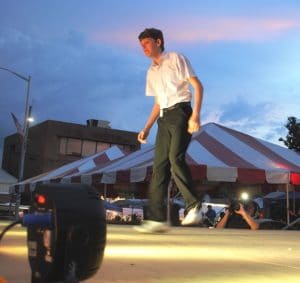 Junior Old-Time Appalachian Flatfoot Dance (Ages up to 39): First Place- Jacob Fennell of Dickson;