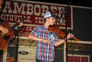 Junior Fiddlers (Ages 13-39): First Place-Noah Goebel of Elkton, Kentucky