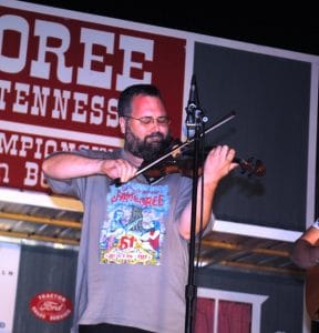 Contest Fiddle (Neil Dudney Memorial Award): First Place- Justin Branum of Murfreesboro