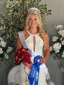 2022 Junior Fair Princess of the DeKalb County Fair Allyson Roxanne Fuller will crown her successor tonight (Monday, July 10)