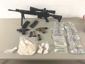 39-year-old Nathan Joe Trapp of Magness Road was busted by the DeKalb County Sheriff’s Department in August after a search of his home yielded a variety of drugs, weapons, a vehicle with an altered VIN number, and a large amount of cash.