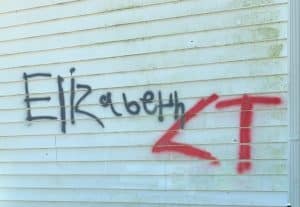 Graffiti vandals strike at Bethlehem Community Church