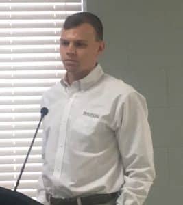Daniel Tribble, Manager of Field Services for the J.R. Wauford Company