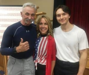 Country star Aaron Tippin and his wife and son, Thea and Tom performed the song “Where the Stars and Stripes and the Eagle Fly” during a local 9/11 remembrance program at the DeKalb County Complex in 2022