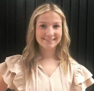 Sophomore Attendant- Ansley Caroline Crook, the 15-year-old daughter of Jacob and Kim Crook