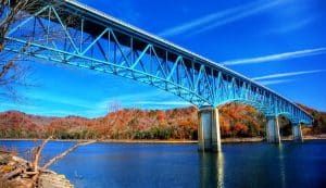 DUD plans to use requested TDEC ARP funds to extend water line across Hurricane Bridge (Photo by J.L. Ramsaur Photography)