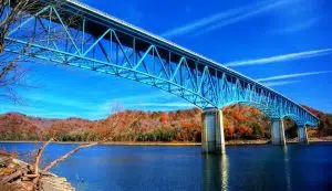 DUD plans to use requested TDEC ARP funds to extend water line across Hurricane Bridge (Photo by J.L. Ramsaur Photography)
