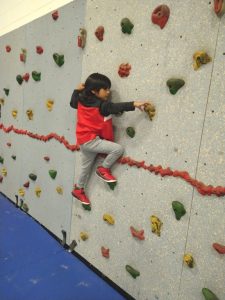 Climbing the wall like Spiderman