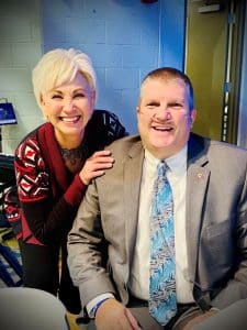 Chamber Director Suzanne Williams and State Representative Michael Hale