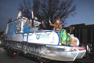 Hurricane Marina won 2nd Place in the Float competition Saturday at the Smithville Christmas Parade