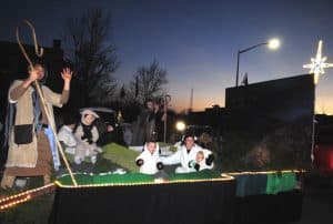 The Memorial Baptist Church won 3rd Place in the Float competition Saturday at the Smithville Christmas Parade