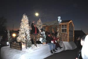 DeKalb Funeral Chapel won 1st Place in the Float competition Saturday at the Smithville Christmas Parade