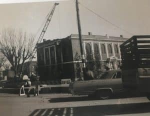 Courthouse time capsule includes 1970-71 photo showing demolition of courthouse at that time
