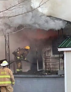 On Friday at approximately 6:06 a.m., the DeKalb County Fire Department was dispatched to a residential structure fire at 242 Corley Street in Dowelltown at the residence of Ms. Terry Ricketts. (DeKalb Fire Department Photo)