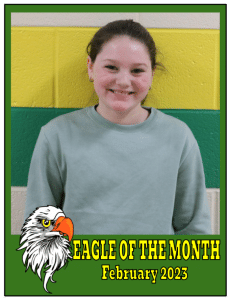 Northside Elementary School has selected its Eagles of the Month. Hayden Reed (5th grade) is an exceptional young lady. She works hard and is always respectful to her teachers and classmates. Her behavior is always exemplary. Congratulations Hayden!