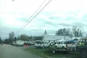 The search effort for Brittany Ann Miller Saturday originated at the Indian Creek Memorial Baptist Church near her home on Hurricane Ridge Road