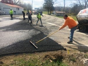 Barnes Mill Road has gotten a makeover! Tinsley Asphalt Company of Tullahoma is about to complete a paving project there under a contract with the DeKalb County Highway Department. Road Supervisor Danny Hale said 2.1 miles of Barnes Mill Road has been widened and repaved. The cost of the project is $404,000 funded from the local road department budget.