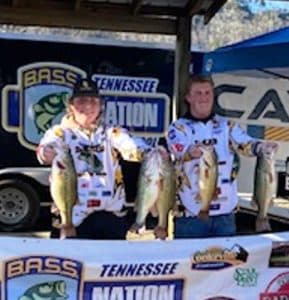 The North Central Tennessee Trail Tournament was held on March 4th on Center Hill Lake. Anglers with Tennessee Bass Nation High School participated with roughly around 150 boats competing. Wesley Kent and Mason Taylor of DCHS had a total of 19.11 pounds. They came in second place and received nice plaques and a scholarship check
