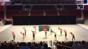 DCHS Winter Guard Gives Stellar Performance