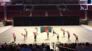 DCHS Winter Guard Gives Stellar Performance