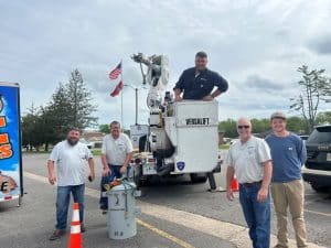 Smithville Electric System participated in Smithville Elementary School's “Careers on Wheels” Event