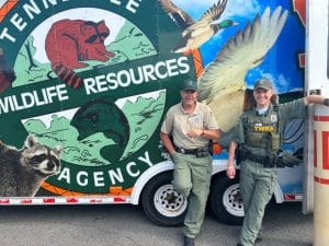 TWRA Officers participated in Smithville Elementary School's “Careers on Wheels” Event