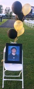 In memory of DCHS student Tyler Williams who passed away in March, 2022 when he was a junior