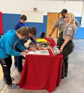 DeKalb Middle School Career Day participants US Army Corps of Engineers