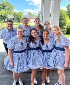 Smithville Select: Front Row (L-R): Kathryn Hale, Carleigh Beckham, Katherine Gassaway, Lillie Grace Young Back Row (L-R): Izayah Dowell, Tess Barton, Darrah Ramsey, Sylvia Evans