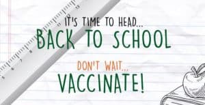 DeKalb Health Department to host Vaccine Clinic for 7th grade and kindergarten students Wednesday, July 26