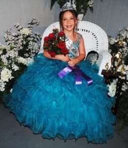 The 2023 Little Miss of the DeKalb County Fair is Westyn Elyse Roller. The 6-year-old daughter of Jordan and Kari Roller of Smithville won the crown Tuesday night during the annual pageant at the fair in Alexandria which featured 24 contestants.