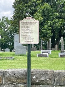 To recognize the service and sacrifices of local Confederate soldiers, the Savage-Goodner Camp 1513 of the Sons of Confederate Veterans is dedicating a memorial plaque to Confederate Veterans interred in Alexandria Eastview Cemetery, Cemetery Street, Alexandria, Tennessee (near City of Alexandria water tower) on Thursday, August 10, 2023 at 6:30 p.m.