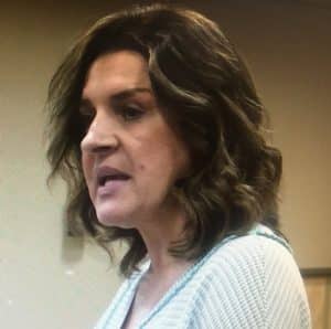 Anita Puckett addresses county commission