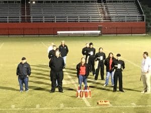 The DeKalb County High School Fighting Tiger Marching Band has kept up its winning streak. Under the direction of Don Whitt, the musical troupe returned October 14 with more hardware for its exemplary show at the Wolfpack Classic at Liberty Creek High School in Gallatin. The band placed second in its class in music effect, visual effect, and overall band for its Heart and Soul/Sounds of Motown show.