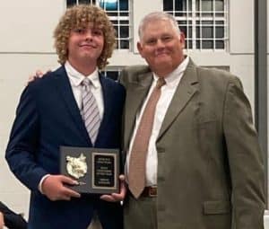 The DCHS Golf Team had their banquet on Monday, October 30, at Elizabeth's Chapel Baptist Church. The Boys' Team finished 19-14 and in 4th place in the District. Abram Koegler was named New-Comer of the Year.