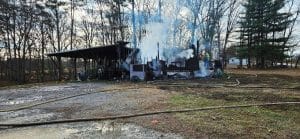 DeKalb Fire Department Responds Twice to Christmas Eve Structure Fire