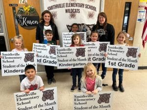 Smithville Elementary School Honors Students of the Month