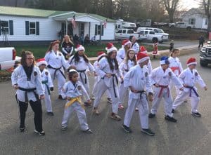 Liberty Christmas Parade features Middle Tennessee Taekwondo